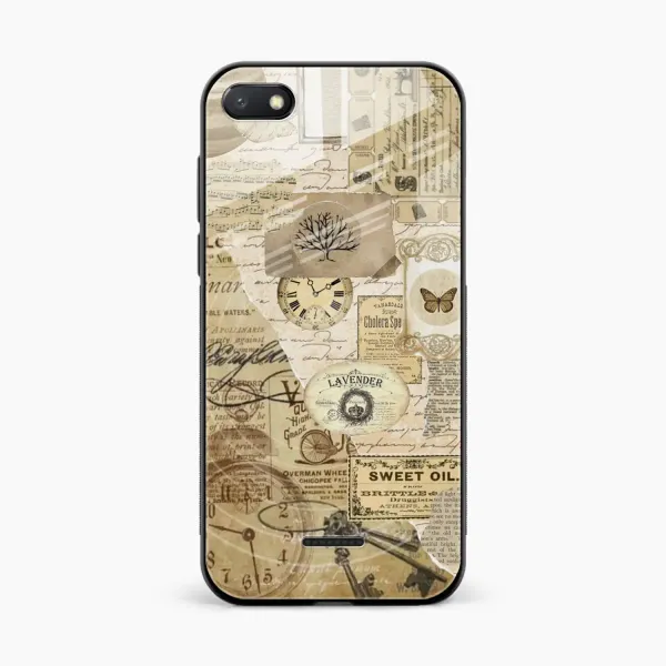 Vintage Redmi 6a Back Cover