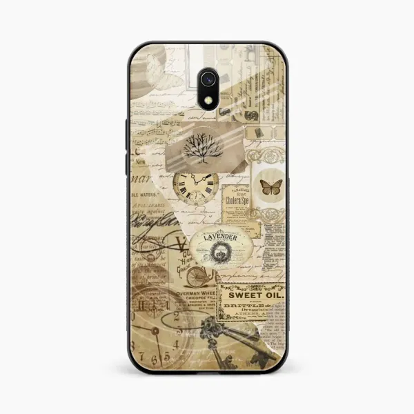 Vintage Redmi 8A Back Cover
