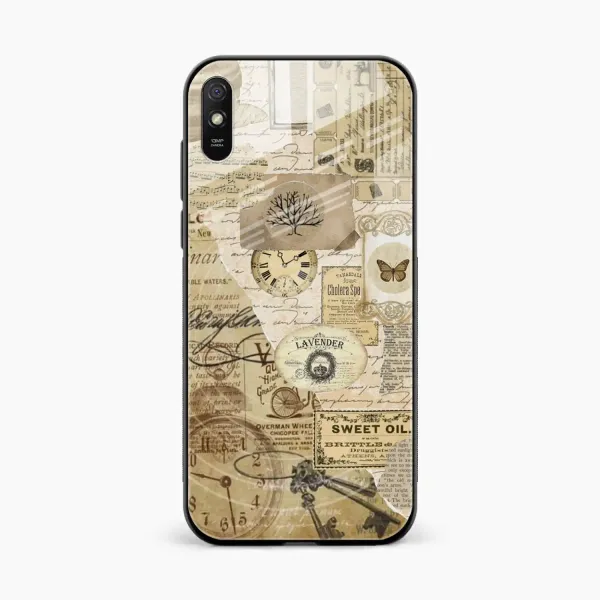 Vintage Redmi 9at Back Cover