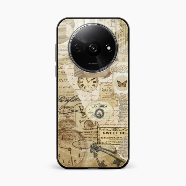 Vintage Redmi A3x Back Cover