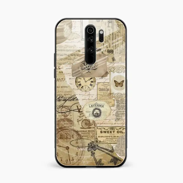 Vintage Redmi Note 8 Pro Back Cover