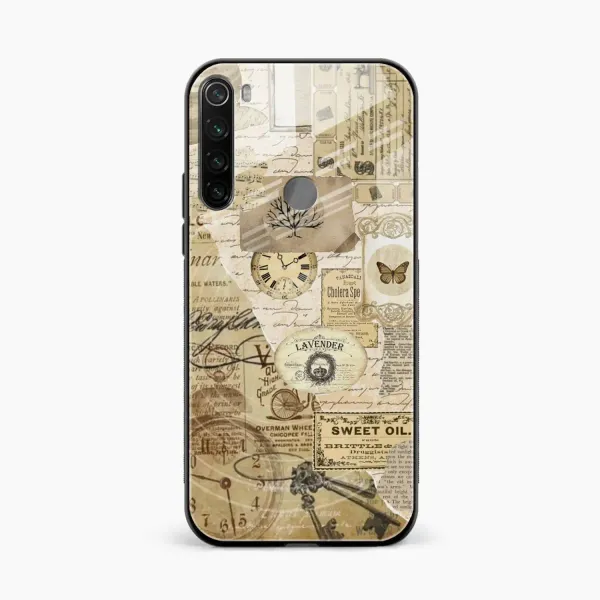 Vintage Redmi Note 8 Back Cover