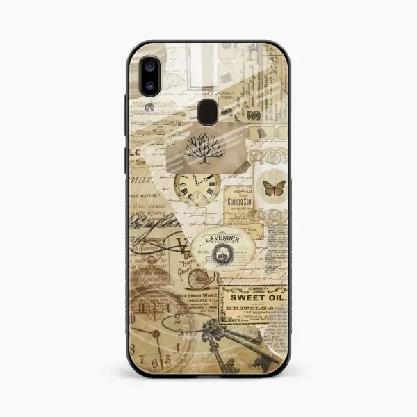 Vintage Samsung A20 Back Cover