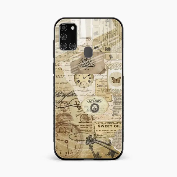 Vintage Samsung A21s Back Cover