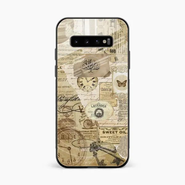 Vintage Samsung S10 Back Cover