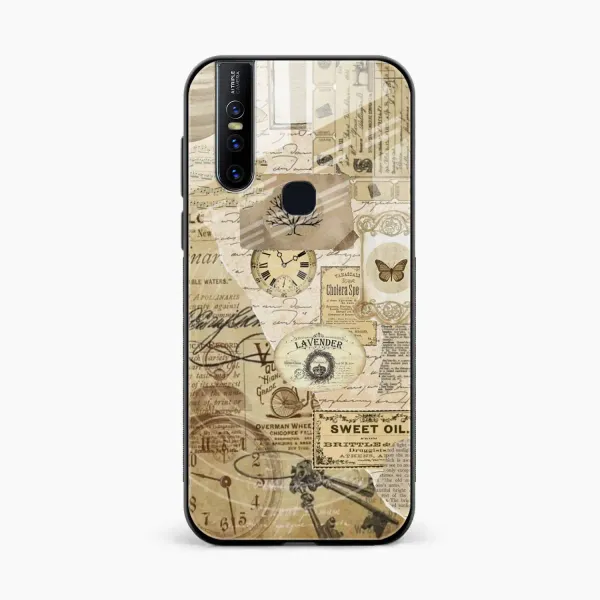 Vintage Vivo V15 Back Cover