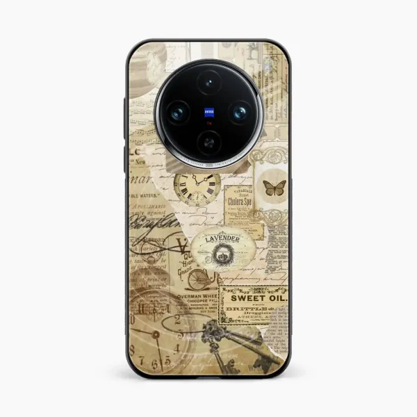 Vintage Vivo X100 Pro Back Cover