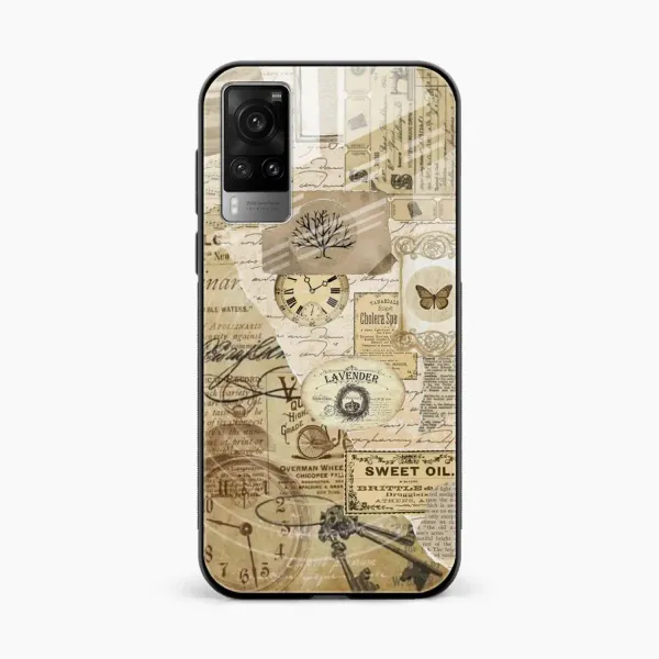 Vintage Vivo X60 Pro Back Cover