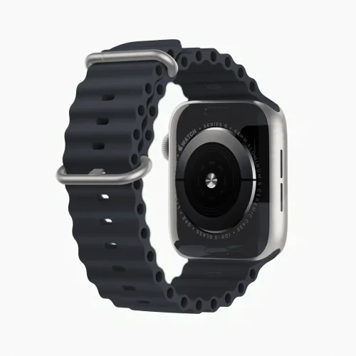 Ocean Silicone Watch Strap & Band - Dark Blue (42/44/45/49mm)