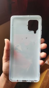 The phone case has very bad quality. The print is very bad.. it's peeling off even before using it. The product says black silicon body but received a complete plastic one. Also the image displayed has a very glassy look contrast to what is being sold. The only good part is the is raised edges